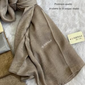 Rafkaa by Yusraa Velvet Satin hijabs