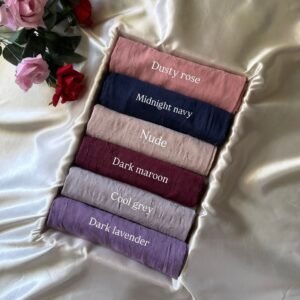 Imported Premium Soft Crush Modal Cotton Hijab's