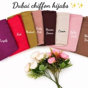 Dubai Chiffon Hijabs