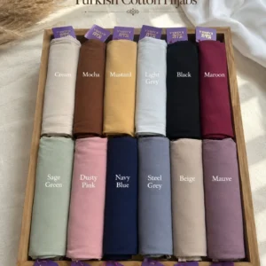 Premium Turkish Cotton Hijabs