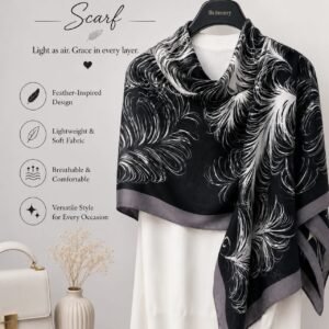 Ethereal Feather Scarf