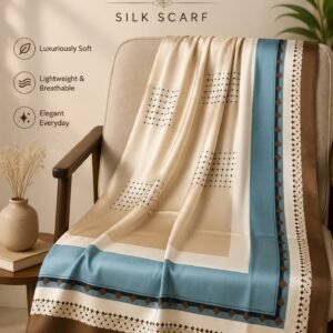 Ocean Breeze Silk Scarf