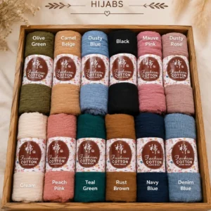 Cotton Crinkle Hijabs