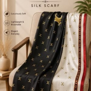 Luxe Eclipse Silk Scarf