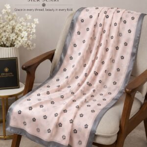 Blossom Charm Silk Scarf