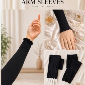 Imported Frill Edges Arm Sleeves