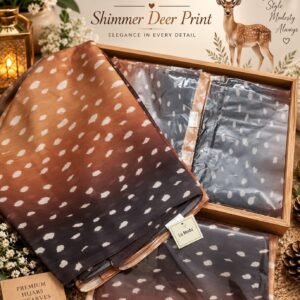 Lamoda Shimmer Deer Print Hijabs