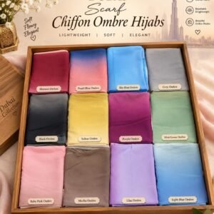 Chiffon Ombre Hijabs